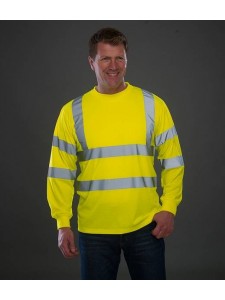 Yoko Hi-Vis Long Sleeve T-Shirt